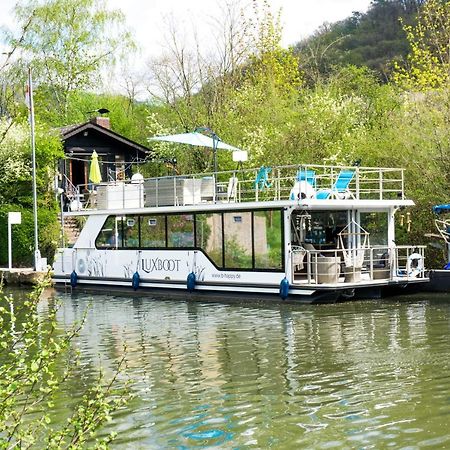 Hotel Hausboot Schleuseninsel Lahnstein Exterior foto