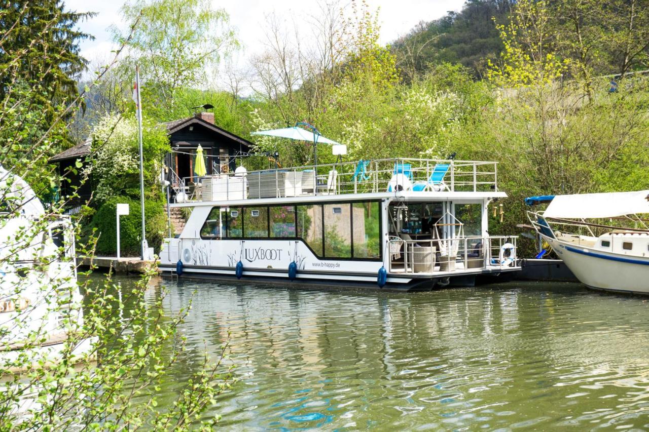 Hotel Hausboot Schleuseninsel Lahnstein Exterior foto